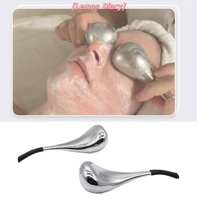 แอลดี| Ice Globes เครื่องมือดูแลผิวหน้าสําหรับใบหน้าและตาสแตนเลสความงาม Cryo Stis สําหรับผู้หญิง Coo