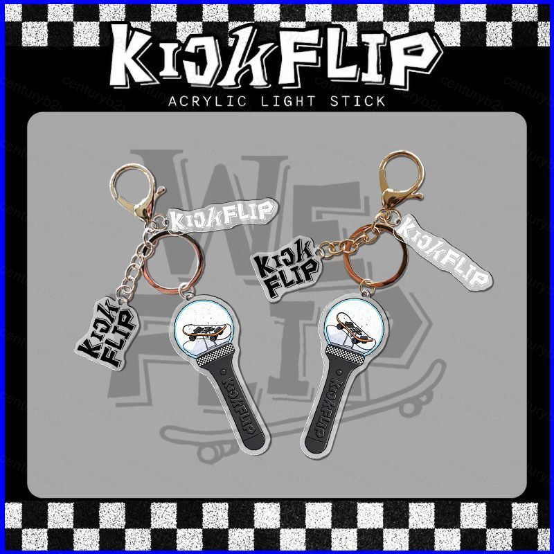 G2P KickFlip พวงกุญแจอะคริลิครองรับจี้แท่งไฟ KYEHOON กระเป๋าอุปกรณ์เสริม WeFlip อุปกรณ์ต่อพ่วง P2G