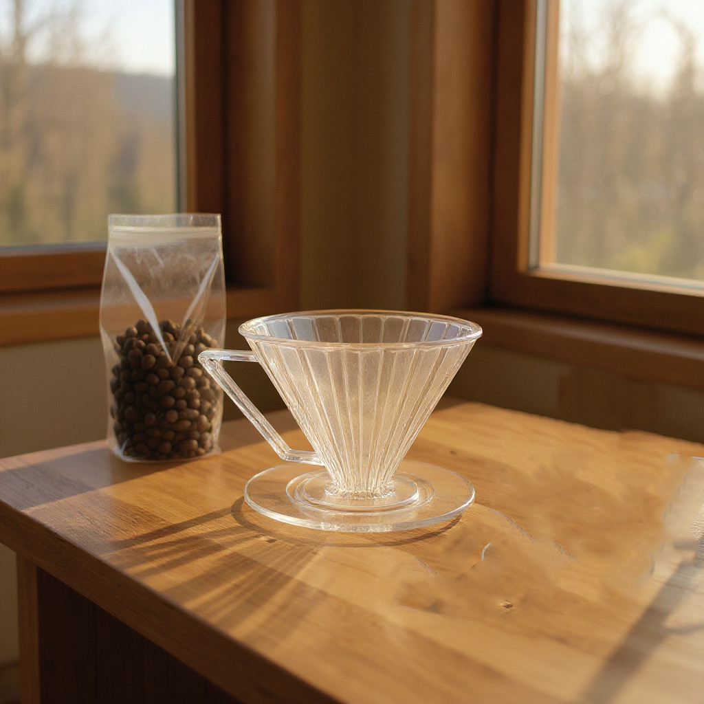 Domura Coffee Dripper Manual Resin Coffee Brewing Tool 1-2 ถ้วย - INU86