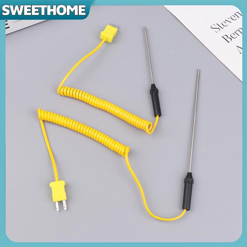 SWEETHOME -50C ถึง 1200C K-Type เทอร์โมคัปเปิลเซนเซอร์ปลั๊ก 100/150/200/300/500 มม.เซ็นเซอร์ Probe พ