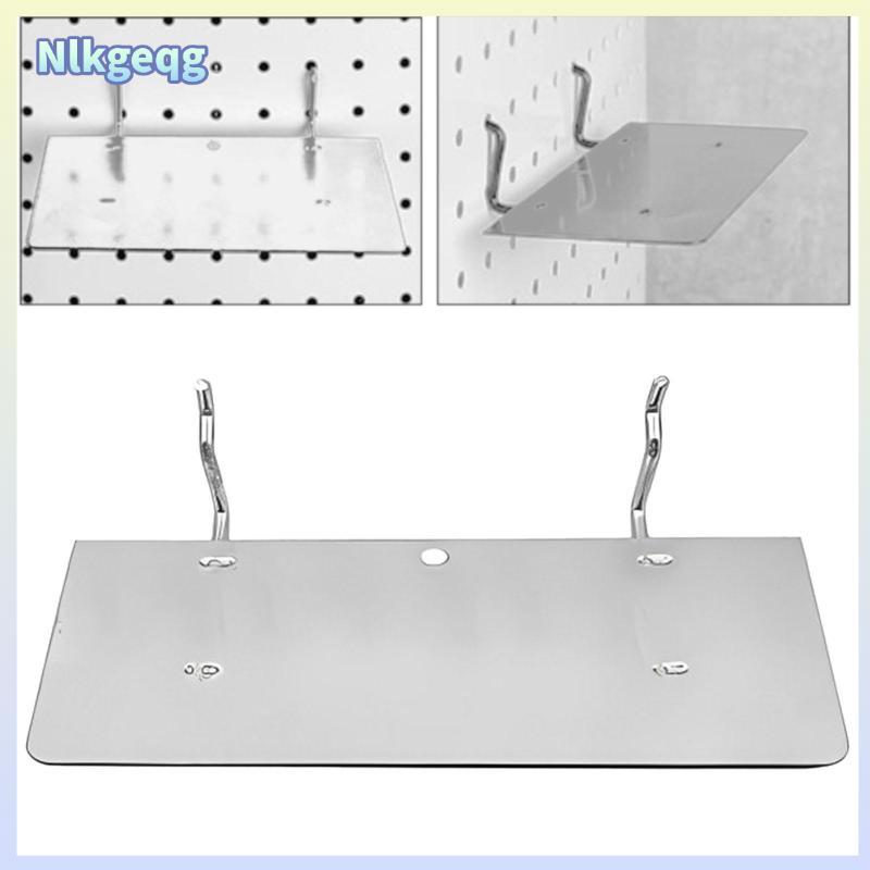 [nlkgeqg] Pegboard Shelf Wall Organizer ติดตั้งง่าย Pegboard ถาดติดผนัง Storage