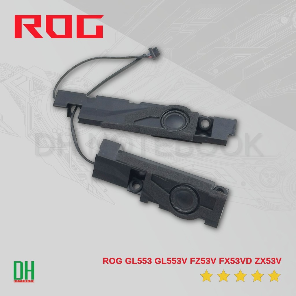 ลำโพงโน๊ตบุ๊ค OEM สำหรับ GL553 GL553V FZ53V FX53VD ZX53V ชุดซ้ายขวา L+R Internal Speaker 4-pin SKAS0