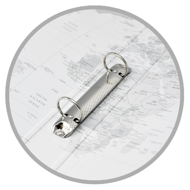 Horse แฟ้ม 2 ห่วง F4 สัน 1 นิ้ว สีดำ (H-925) - รูปที่ 2