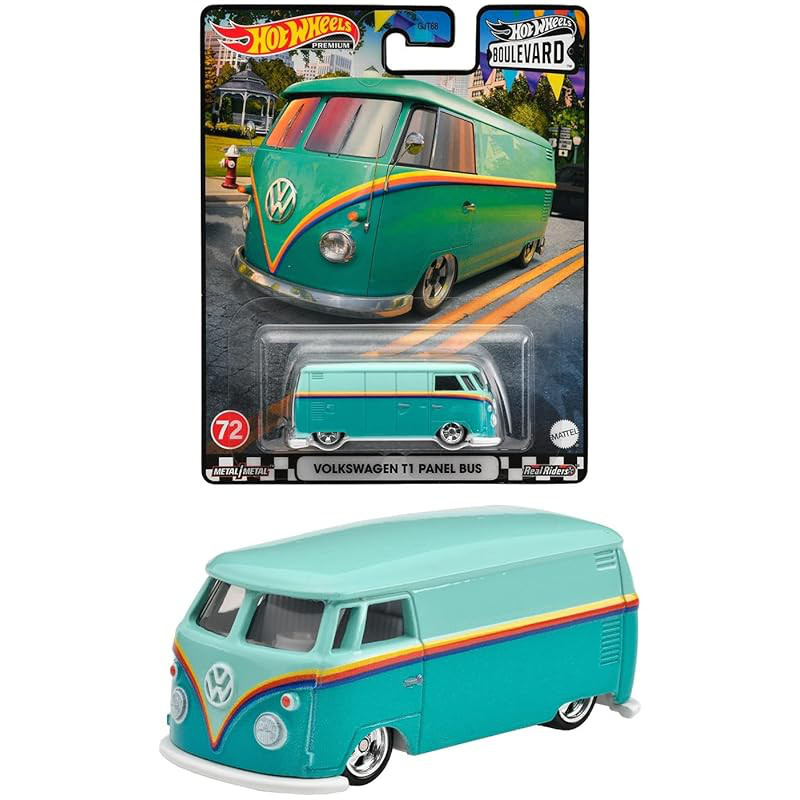 Hot Wheels Boulevard - Volkswagen T1 Panel Bus 【Ages 3 and up】 HKF18 Green