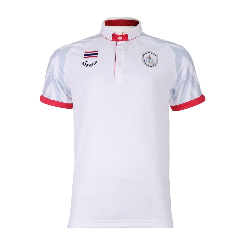GRAND SPORT เสื้อคอปกแบบOLYMPIC GAMES 2024 รหัส : 012003