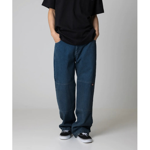 [Dickies] กางเกงทำงาน Double Knee 85283 Loose-Fit Pants - Indigo Blue (DK011801C7K)