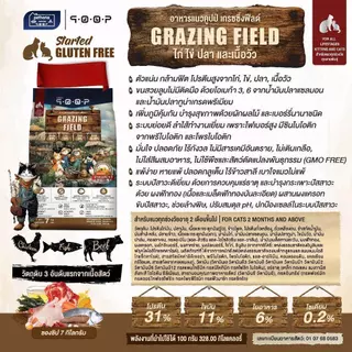 [ ขนาด 7 กิโล ] อาหารแมว qoop By petheria เกรดพรีเมียม กลูเต็นฟรี โปรตีน 31% ไม่เค็ม, ไม่ปรุง, ไม่เติมเกลือ