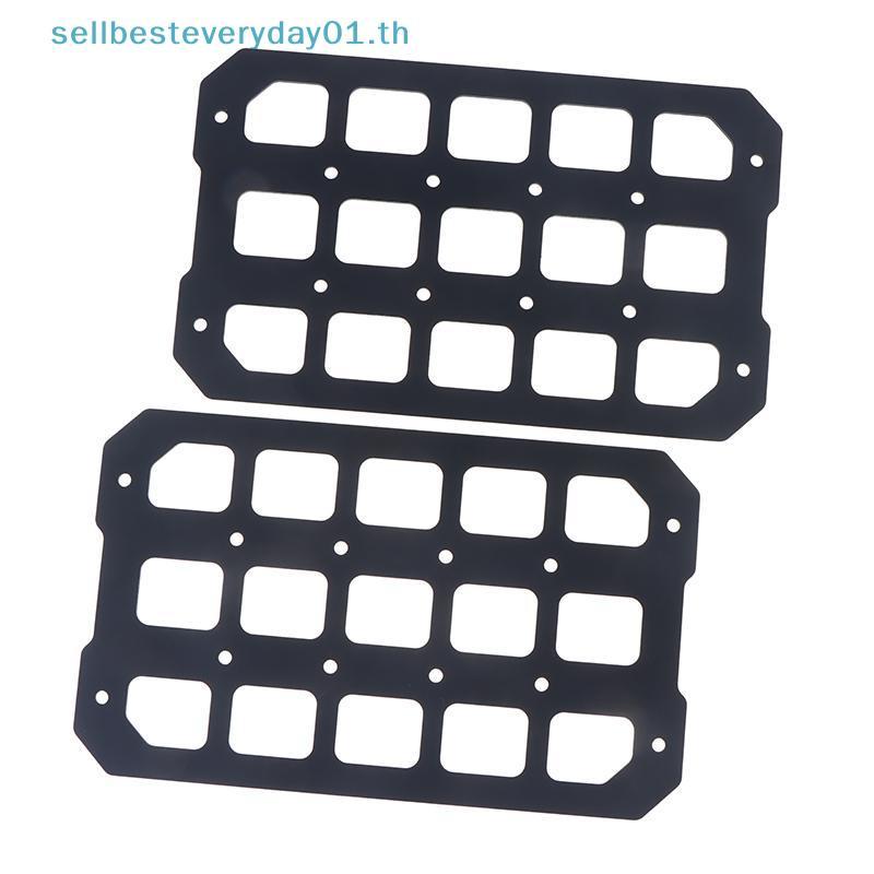 & Sellingbest & รถจักรยานยนต์ Molle แผงสําหรับ Trunk Storage อลูมิเนียมกันน้ํา Universal ด้านข้างกล่อง Organizer Modular Storage .