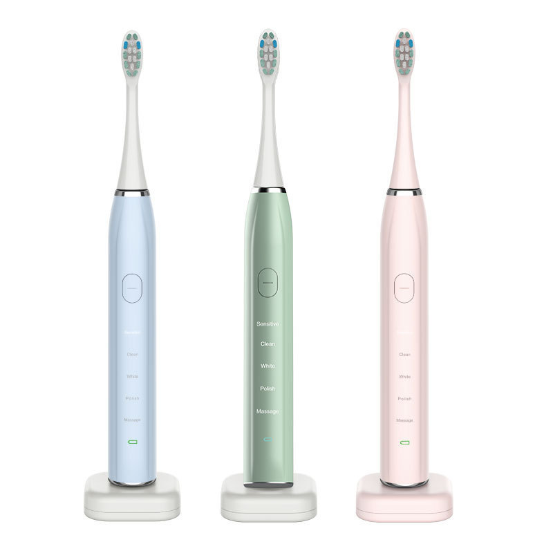 Spot Goods#Sweeping vibration electric toothbrush, customized electric toothbrush for adults, magnet