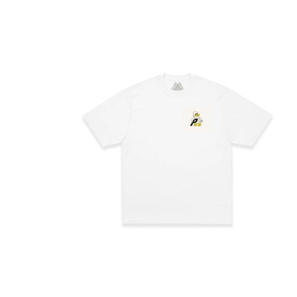 PALACE Duck Off T-Shirt White Unused