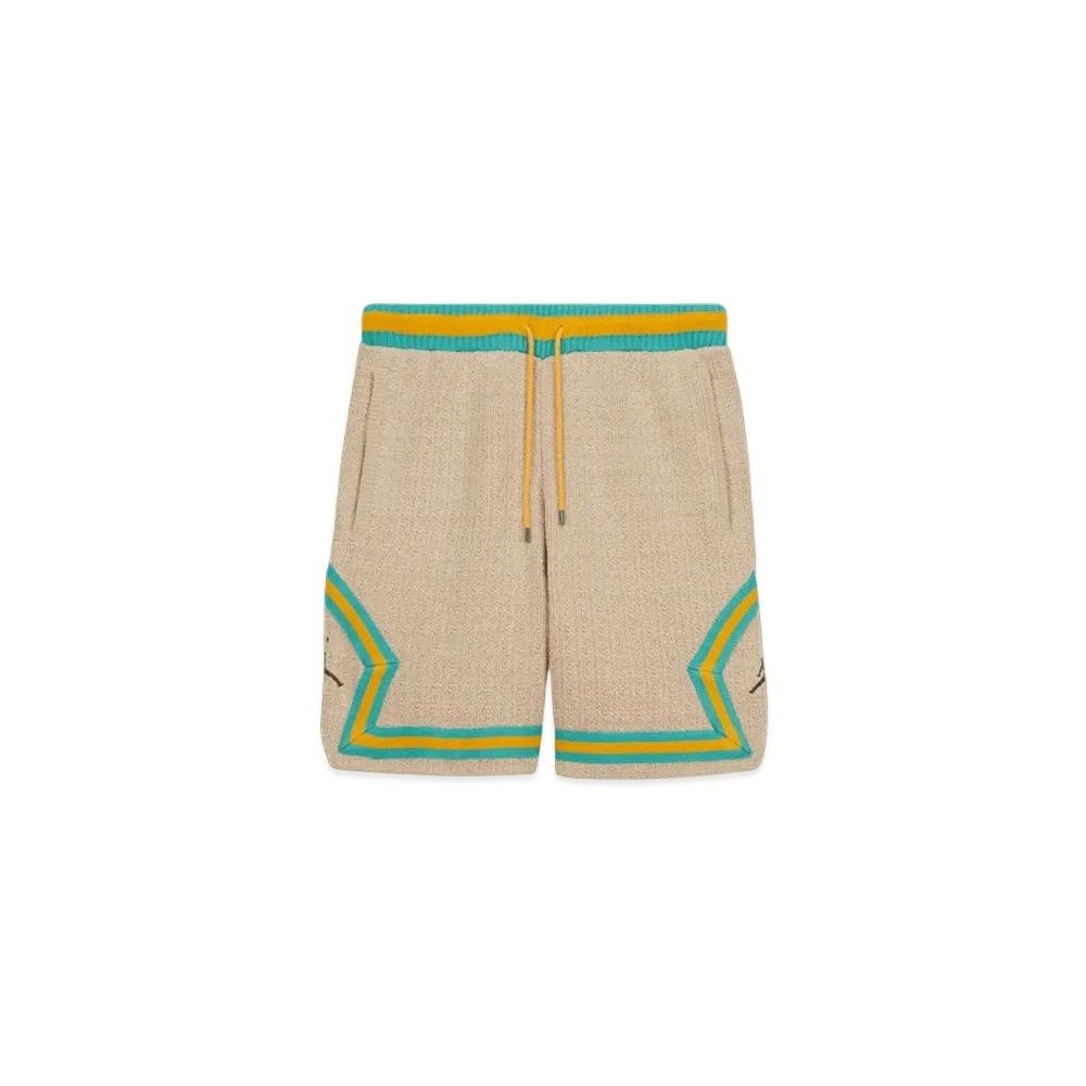 UNION x Jordan Bephies Beauty Supply Men's Diamond Shorts Beige Unused