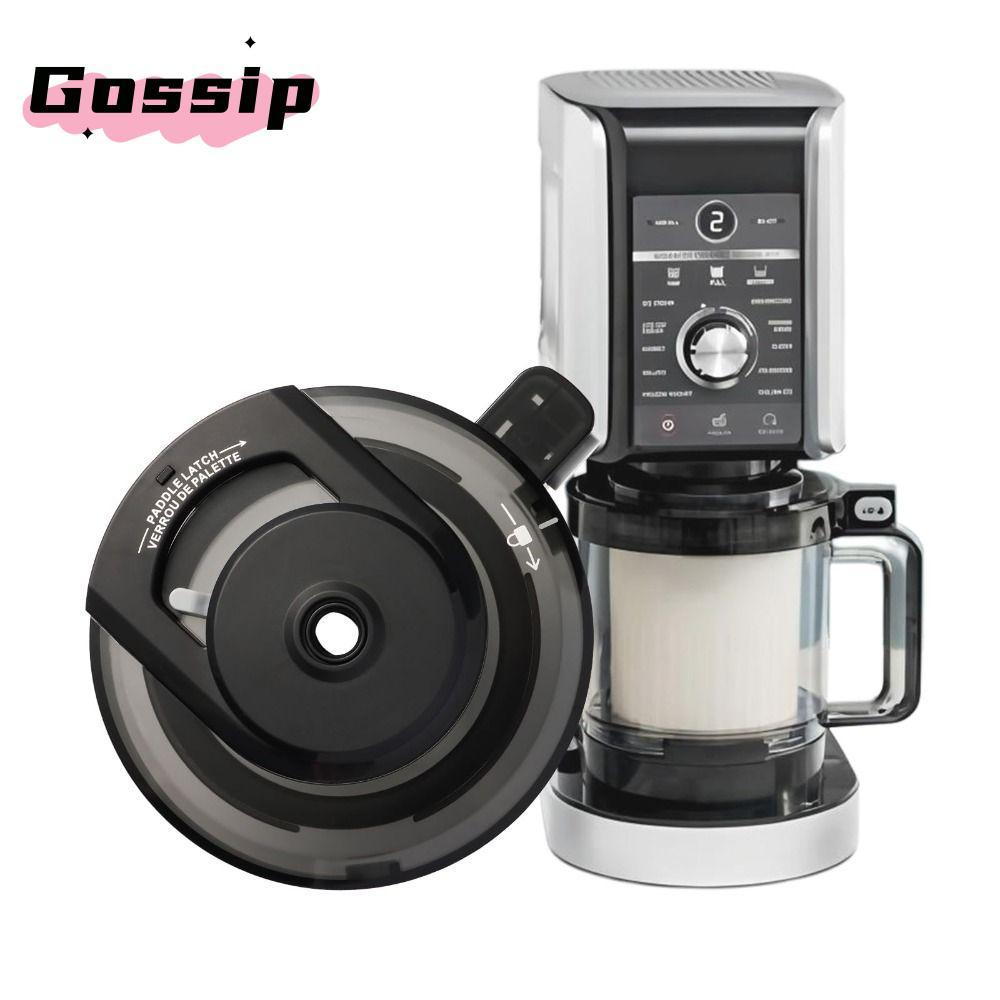GOSSIP ฝาครอบชามด้านนอก, BPA ฟรี Watertight สําหรับ Creami Deluxe ฝาปิด, พรีเมี่ยมเปลี่ยน PC เครื่อง