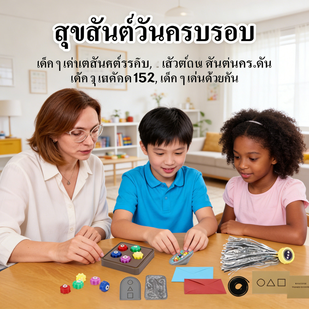 เกมโบราณเกาหลี Squid Game 2 ลูกข่าง jegi gong-gi biseokchigi ddakji Gong-gi biseokchigi Squid Game 2