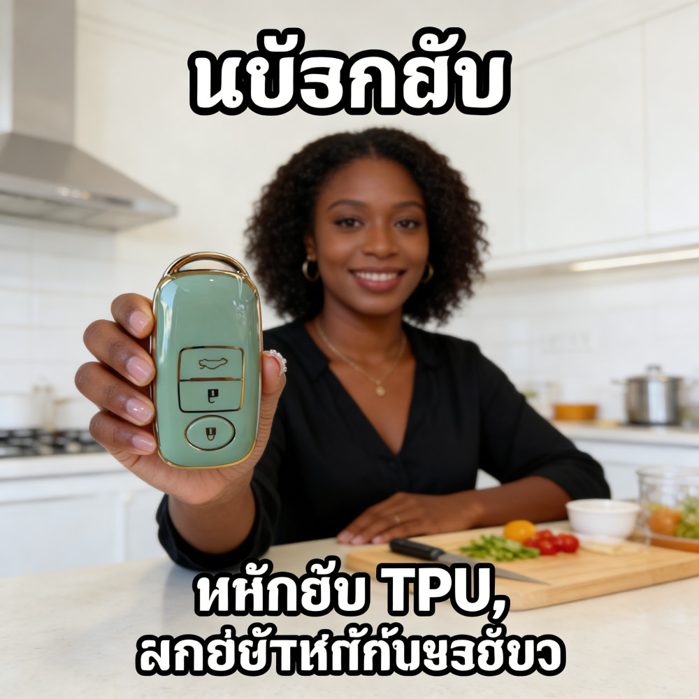 รถยนต์ Yaris TPU สําหรับ Ativ Sports Yaris โครเมี่ยมเคสกุญแจรีโมท Cross Ative New รีโมท Cross Ative 