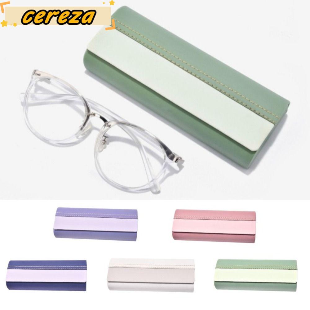 แว่นตา Serisa พร้อมกล่องใส่แว่นกันแดดแบบพกพา ทำจากวัสดุแข็งแรง ป้องกันการกระแทก