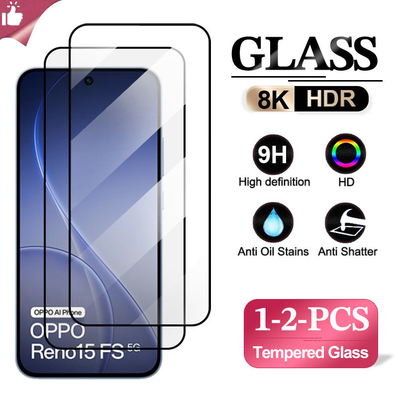 OPPO Reno 15 FS กระจกนิรภัยสําหรับ OPPO Reno 15 Pro Max 15F 15C 15 14 13 14F 13F 12F 11F 8T 8Z 7Z 6Z