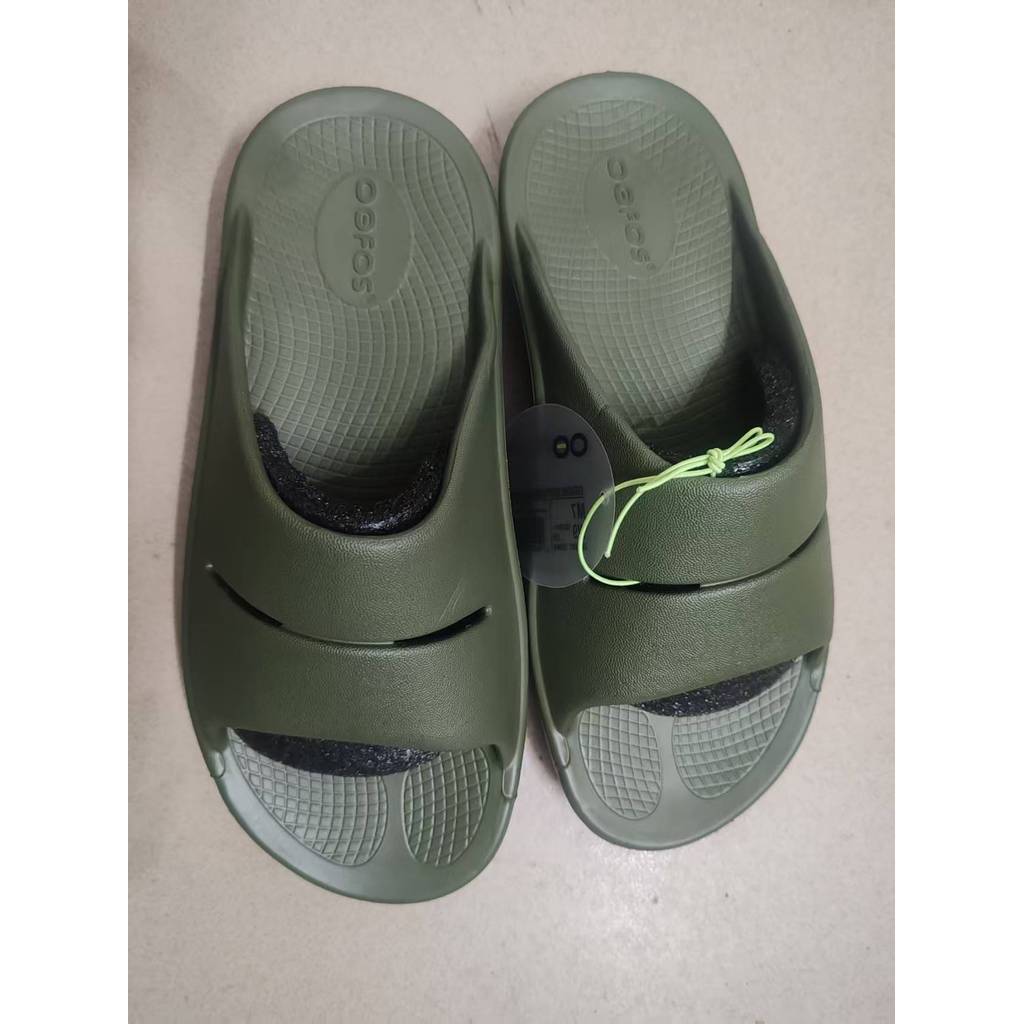 เกาหลี ofos ฤดูร้อนกีฬา Recovery ผู้ชายผู้หญิงรองเท้าแตะหนา Soled Flip-Flops การค้าต่างประเทศญี่ปุ่น