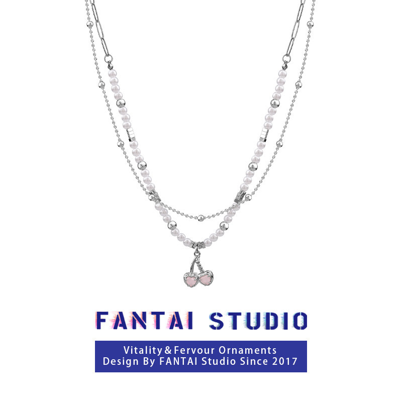 สร้อยคอยาว สร้อยคอ Niche FANTAI Hot Girl Style Sweater Chain Female Pearl