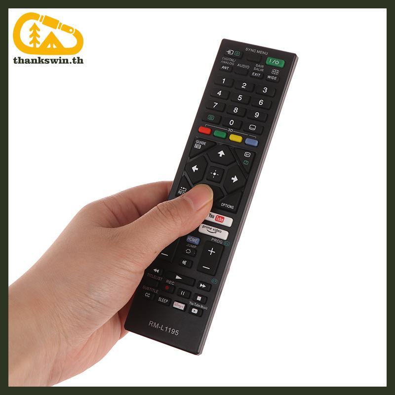 Thankswin Universal สมาร์ททีวีรีโมทคอนโทรลสําหรับ Sony LCD LED Bravia TV RM-L1195 RM-YD005 RM-YD092 