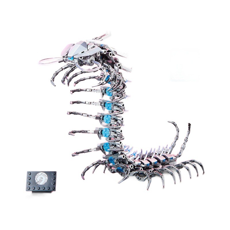 DK 701 Mechanical Animal Building Kit 4IN1 - Centipede/Cobra/Octopus/King Cobra Action Figure ของเล่
