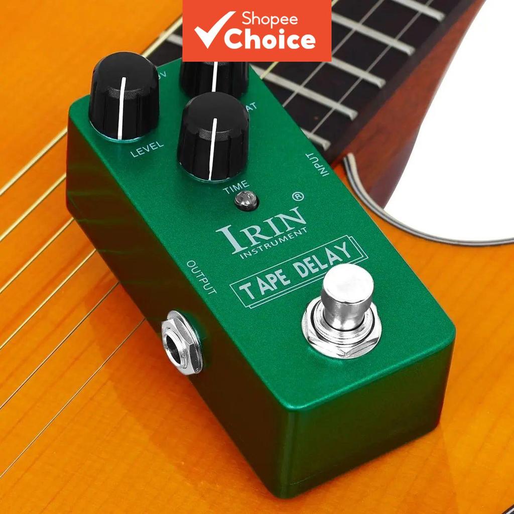 IRIN RS-25 Mini Tape Delay Guitar Effect Pedal พร้อม True Bypass