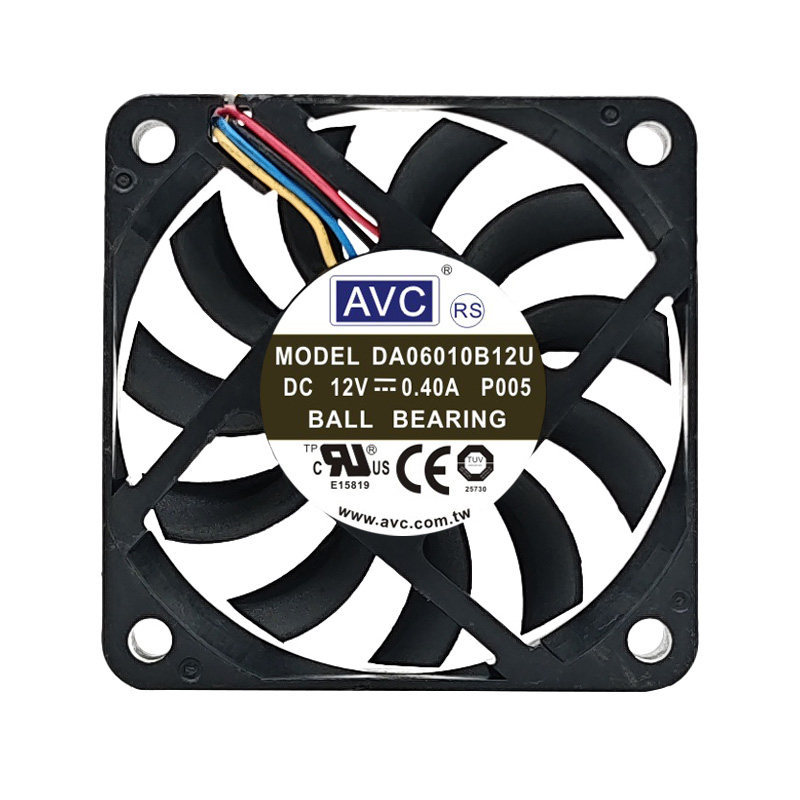 AVC12V 0.40 A DA06010B12U 6010 Ultra-Thin เมนบอร์ด cpu 6 ซม. 4 สาย pwm ความเร็วพัดลมหม้อน้ํา