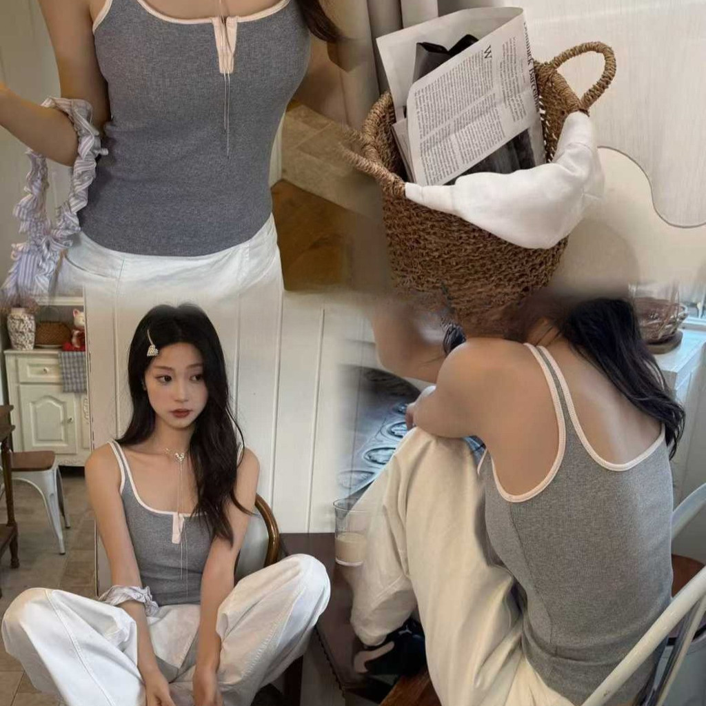 สลิงคอเหลี่ยม Simple All-Match สายคล้อง숄เดอร์บางสีทึบ เหมาะสำหรับทุกกิจกรรม