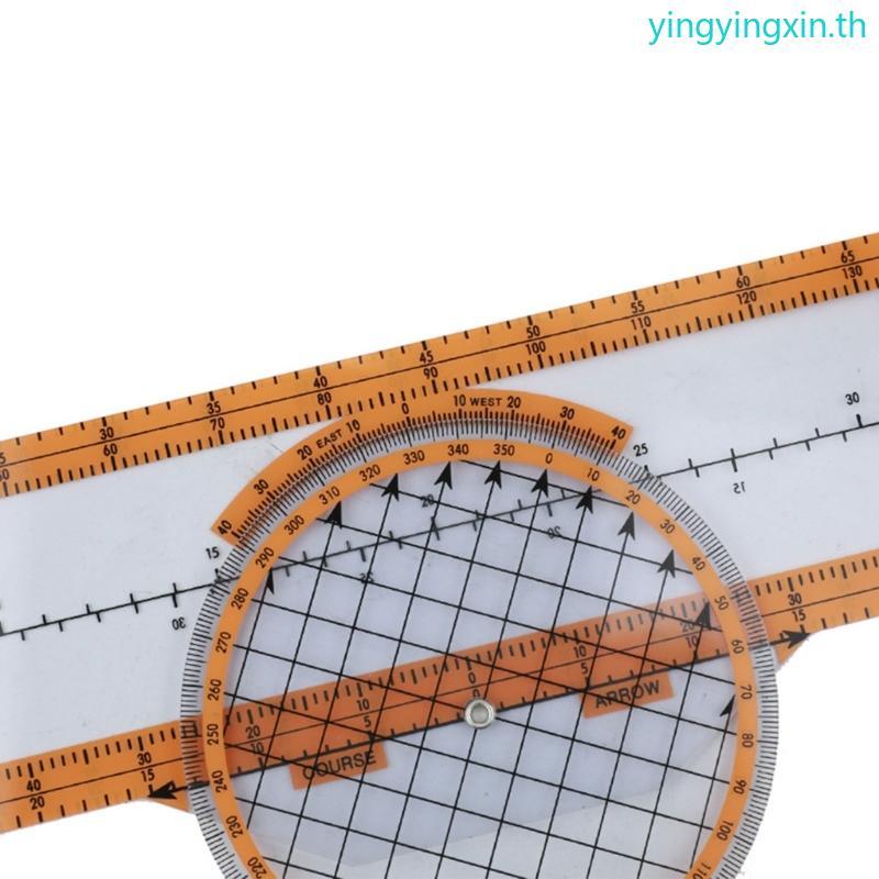 YIN Flight Computer Aviation Plotter Circulars Slide Rule ใช้ในการบิน Flight Training Pilots Trainin