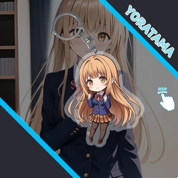 Gantungan Kunci Mahiru Shiina Otonari Tenshi, พวงกุญแจอนิเมะ Lucu - Mahiru A