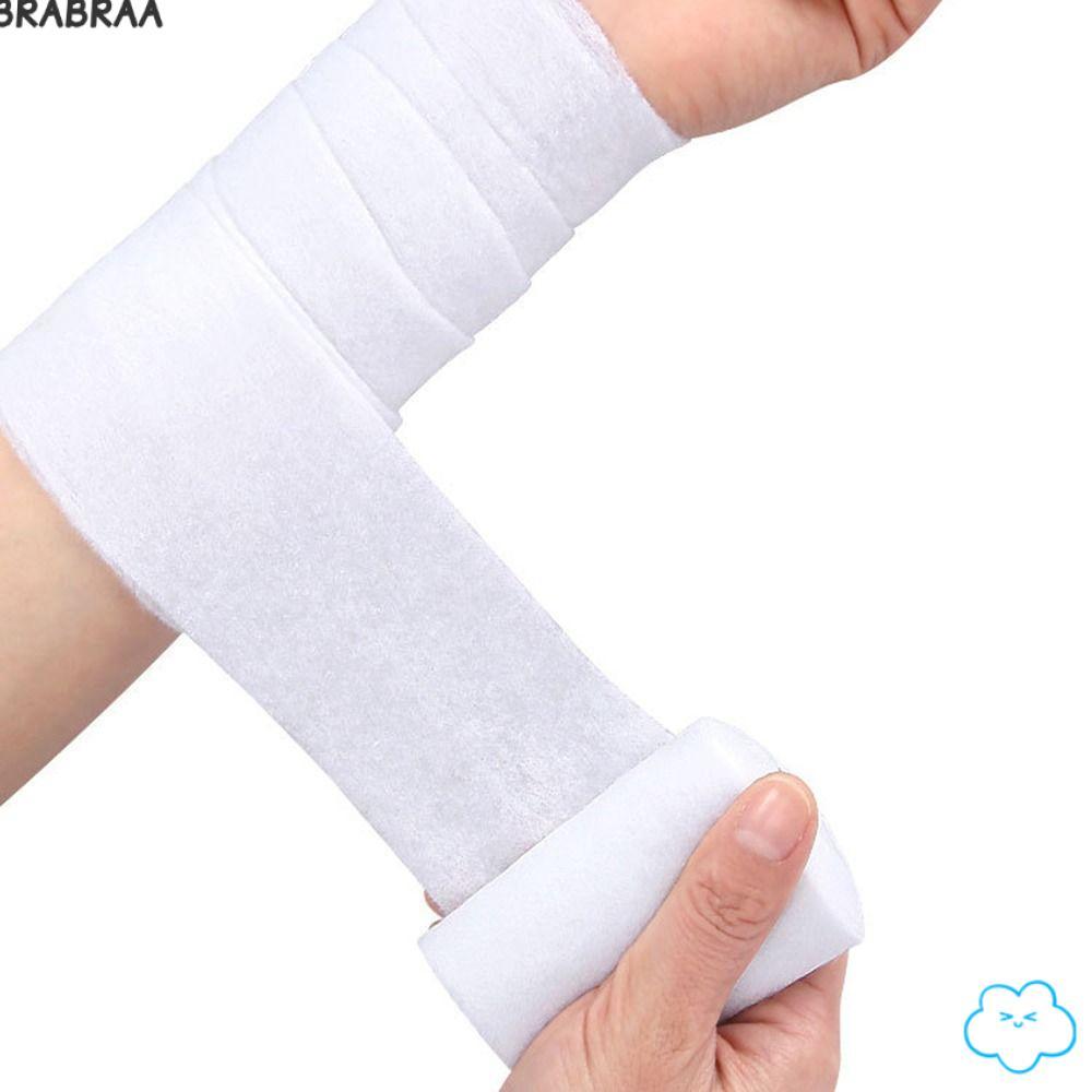 BRABRAA Cast Padding Wrap, Soft Absorbent Undercast Padding Roll, Breathable Cotton Gauze Roll