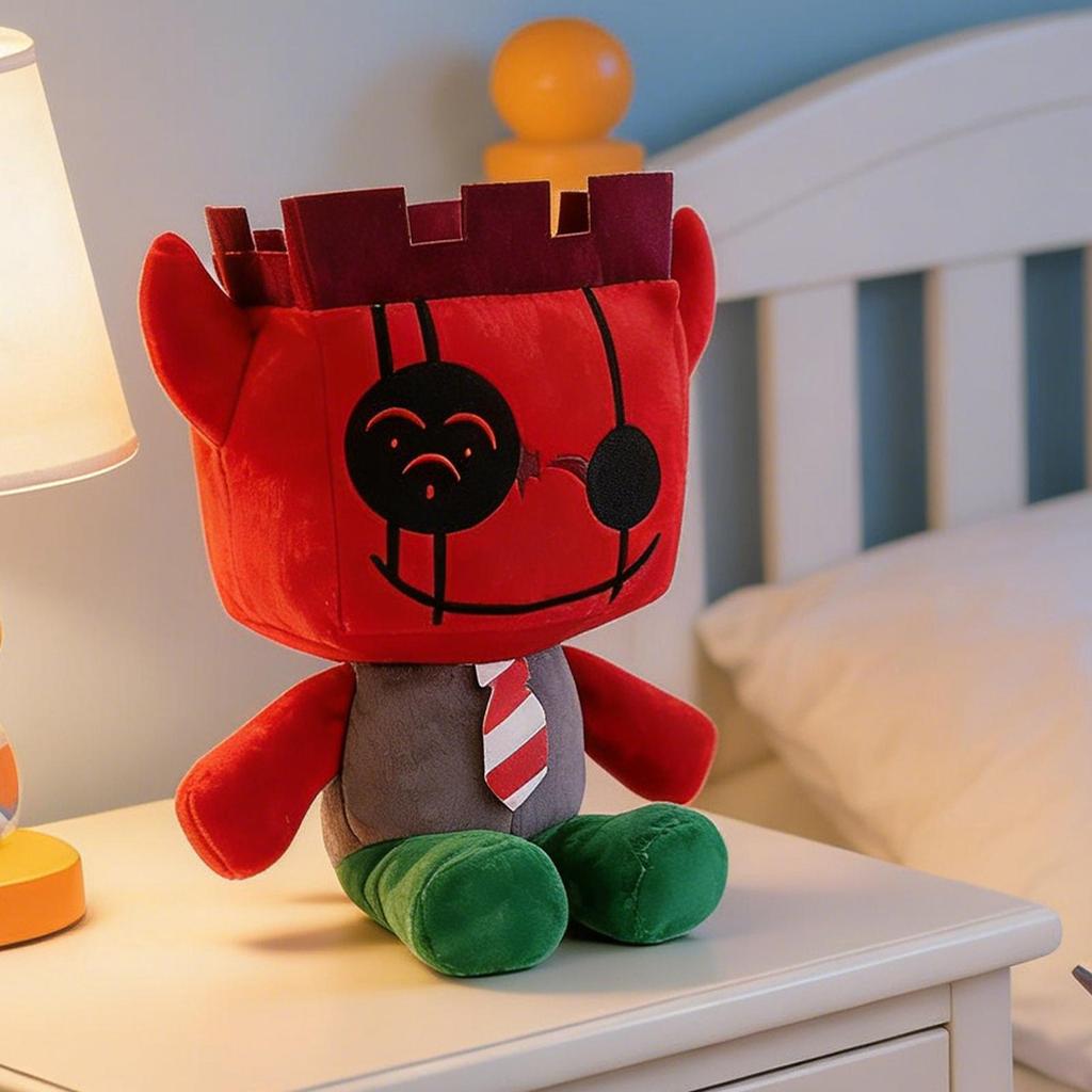 Forsaken Jx1dx1 ของเล่นตุ๊กตา Red King Plush สยองขวัญเกมของสะสมอุปกรณ์ต่อพ่วงสําหรับเด็กแฟน aopoimy