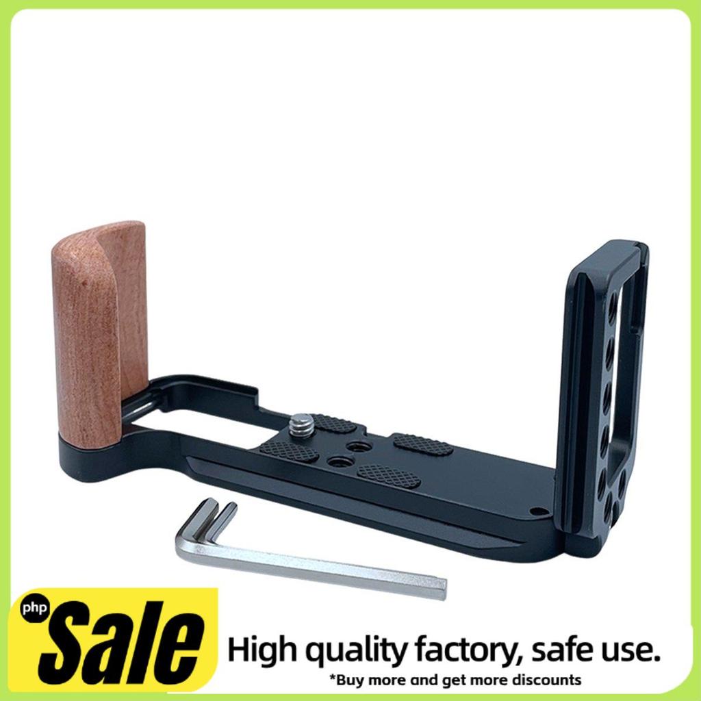 Hand Grip Quick Release ไม้กล้อง L แผ่นสําหรับ XT30 II XT30 XT20 XT10 กล้อง Grip Handle สีดํา