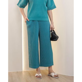 ยาว 34.5 นิ้ว 2MUAY รุ่น GM0733 กางเกงอัดพลีท THICK STRAIGHT…