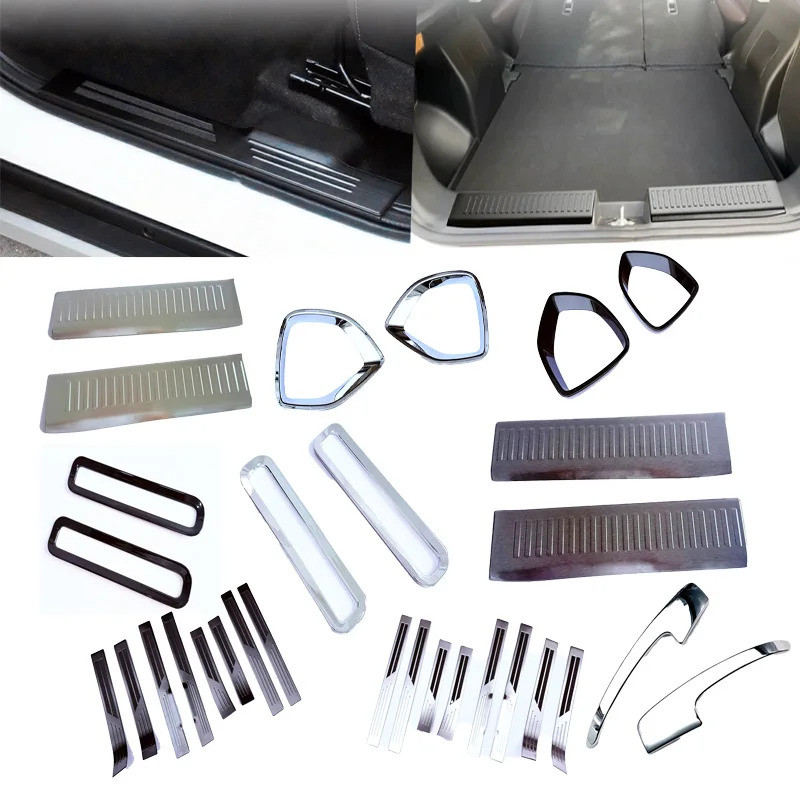 สําหรับ Suzuki Fronx WDB3S WEB3S 2024 2025 2026 อุปกรณ์เสริมภายนอกประตูด้านข้างเหยียบ Scuff Protecto