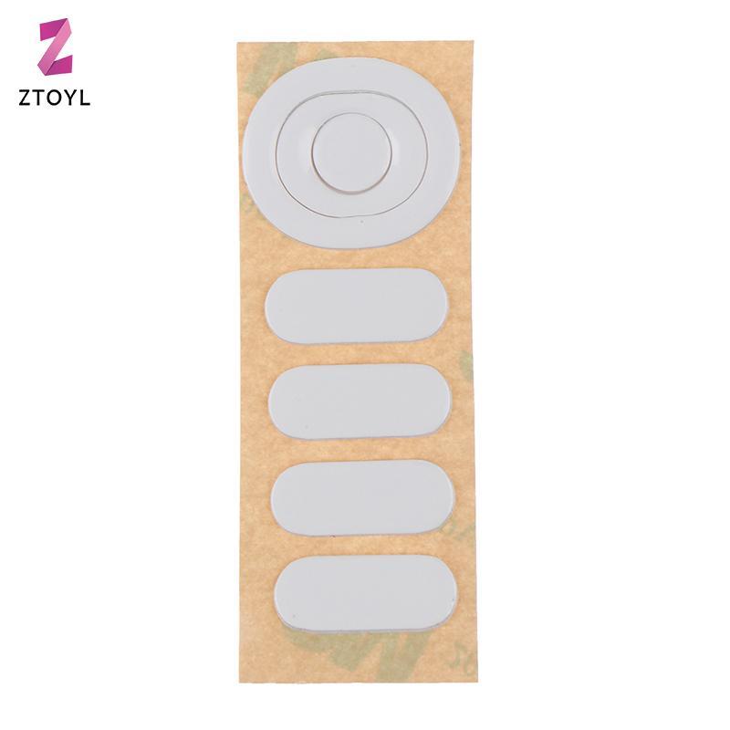 Null 1 ชุดเมาส์ฟุตเมาส์สเก็ตสําหรับ G304 G305 เมาส์เมาส์สีขาว Glides Curve Edge null