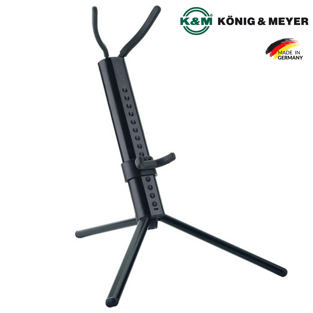 K&M ขาตั้งแซกเทเนอร์ ขาตั้งแซก ขนาดเทเนอร์ ขาตั้งเทเนอร์แซก แบบพับเก็บได้ รุ่น 14365-001-55 (Tenor Saxophone Stand)