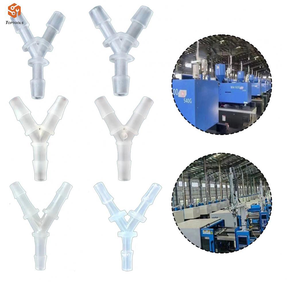 Y-Tee Barbed Connector 2.4 มม.3.2 มม.3.5 มม.4.8 มม.7.9 มม.Barbed Y Connector