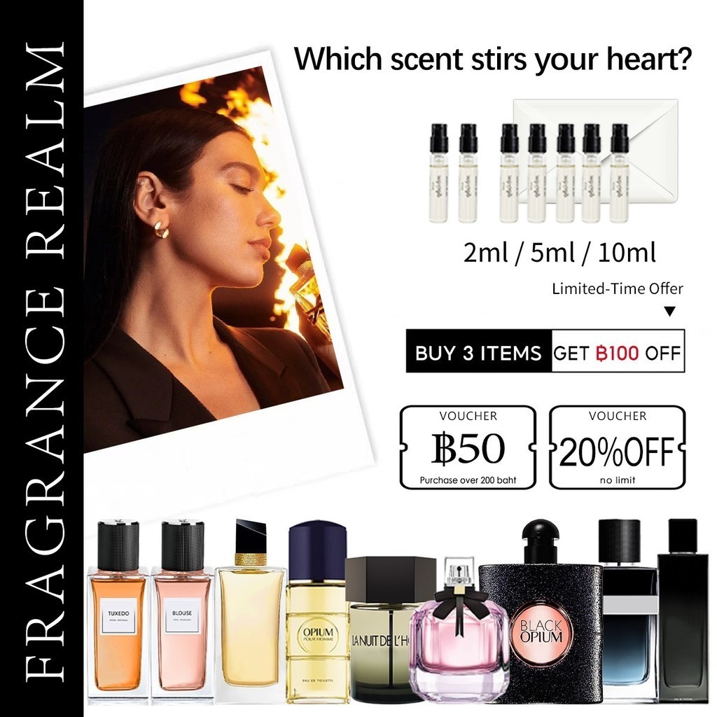 ✨น้ำหอมแท้ | พร้อมส่ง Eae de Parfum & L.ibre & M.ysl.f EDP 2ml/5ml/10ml น้ำหอมแบรนด์เนม น้ำหอมผู้ชาย