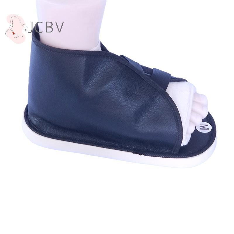 [JCBV] Anti Slip Flat Cast Walking Boot Shoe Breathable Foot Protection Broken Recovery Foot Drop Co