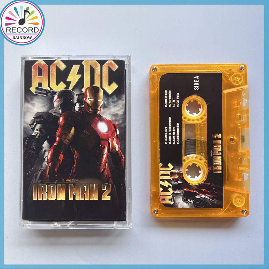AC/DC Iron Man 2 Cassette Tape Brand New [Sealed] Original-TH2