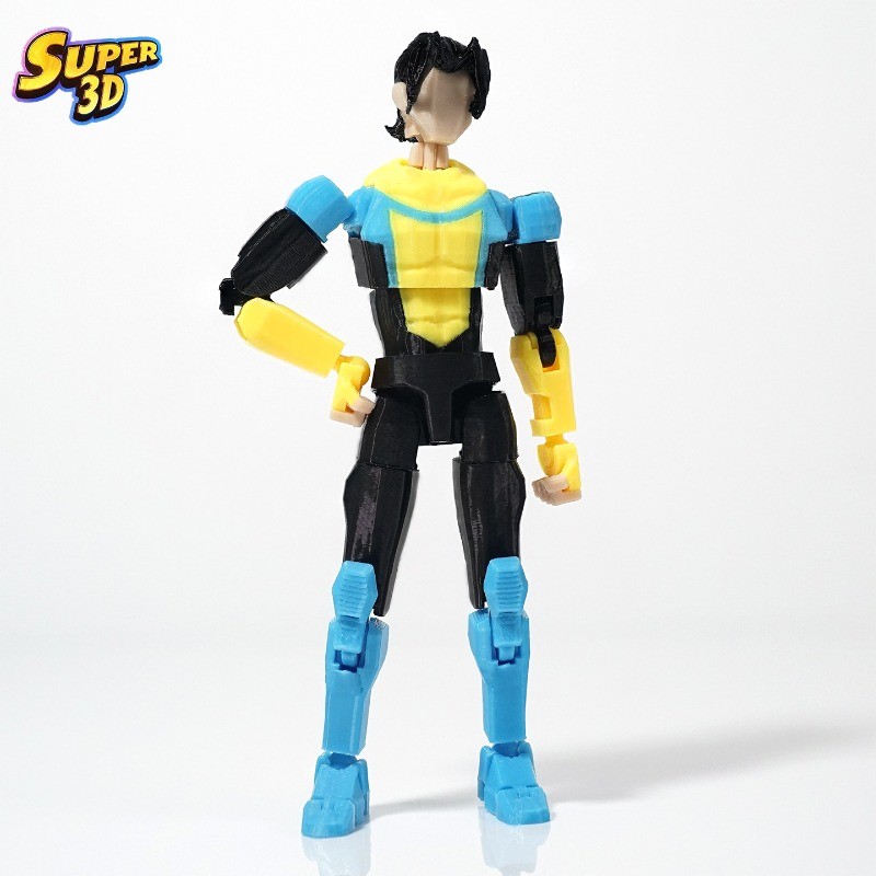 Wolf-style Mark 3D พิมพ์ตัวเลขการกระทํา Dummy13 Invincible 3.0 ตัวเลข Multi-Jointed Shapeshift อะนิเมะ Mannequin ของเล่นสะสมเครื่องประดับของขวัญ