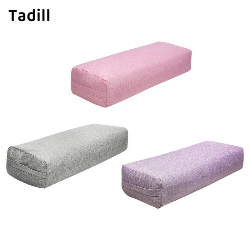 Tadill หมอนหนุนโยคะ Ergonomic ฟองน้ํารองรับอุปกรณ์เสริมฝาครอบแบบถอดได้สําหรับ Home Air Yoga และ Balance Poses — صورة 8