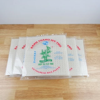 Bamboo Tree แผ่นแป้ง ใบเมี่ยงญวน แผ่นแป้งเวียดนาม แผ่นเหลี่ยม ปอเปี๊ยะ 22cm 500g แหนมเนือง