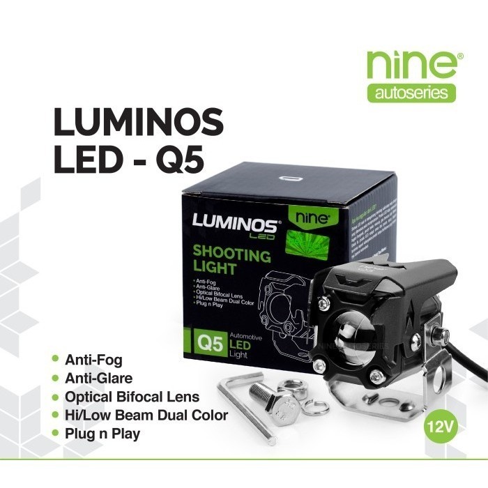 หมอกLUMINOS Q5 MINI SHOOTING LIGHT DEMON DEVIL EYES-NINE AUTOSERIES