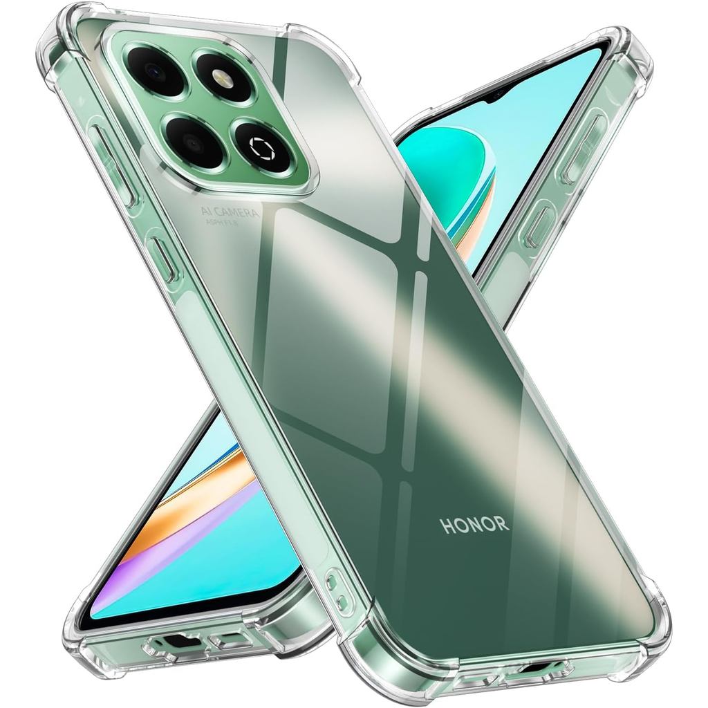 สําหรับ Honor X8C นุ่มโปร่งใสเคสโทรศัพท์สําหรับ Honor X6c X8c Anti Skid กลับฝาครอบป้องกัน