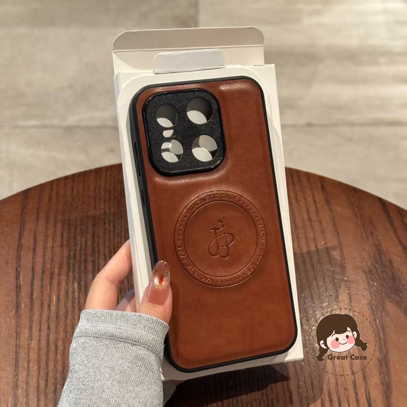 ธุรกิจแม่เหล็กหนังเคสโทรศัพท์สําหรับ Redmi K90 Pro Max K80 K60 Ultra A5 A4 A3 Turbo 4 หมายเหตุ 11 Pr