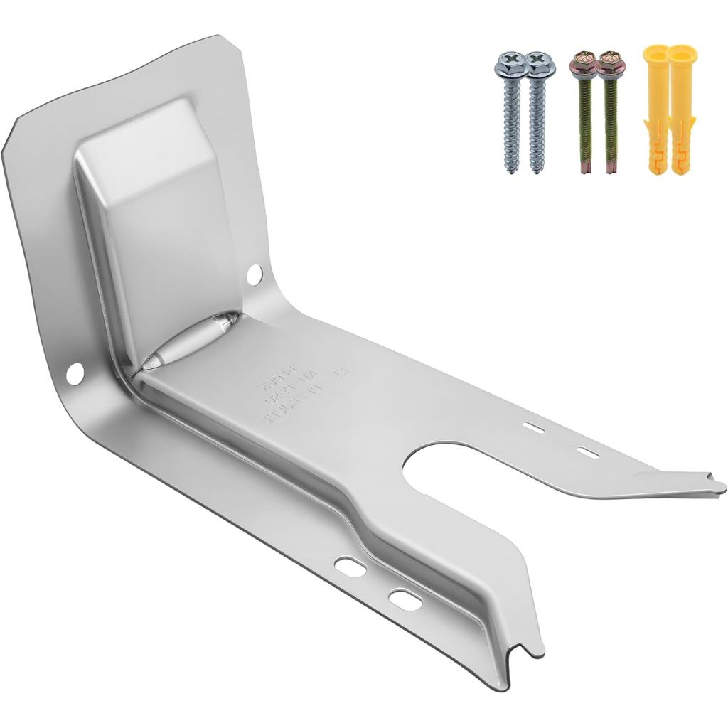 WB02K10254 ช่วงเตาอบ Anti-Tip Bracket สําหรับ GE เตา/เตาอบช่วง, ชั้นหรือติดผนัง Anti Tip Bracket WB0