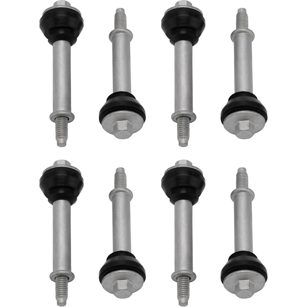 LS วาล์ว Bolt Grommet Seal Crush Sleeve ชุด 8 Fit สําหรับ GM ทั้งหมด Chevy 1997-2014 LS Series เครื่
