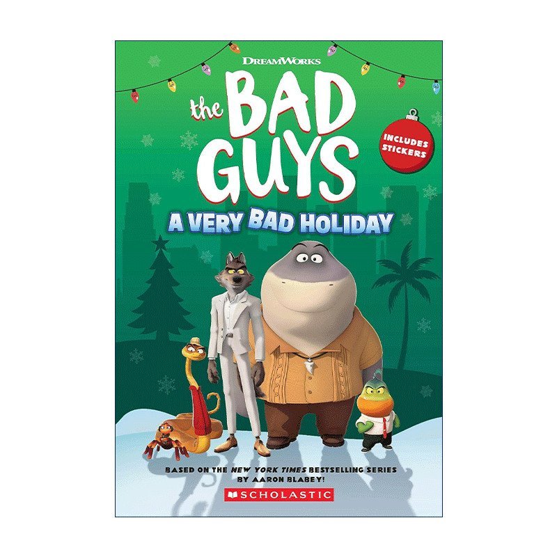 英文 Bad Guys Holiday Dreamworks The Bad Guys 蛋联