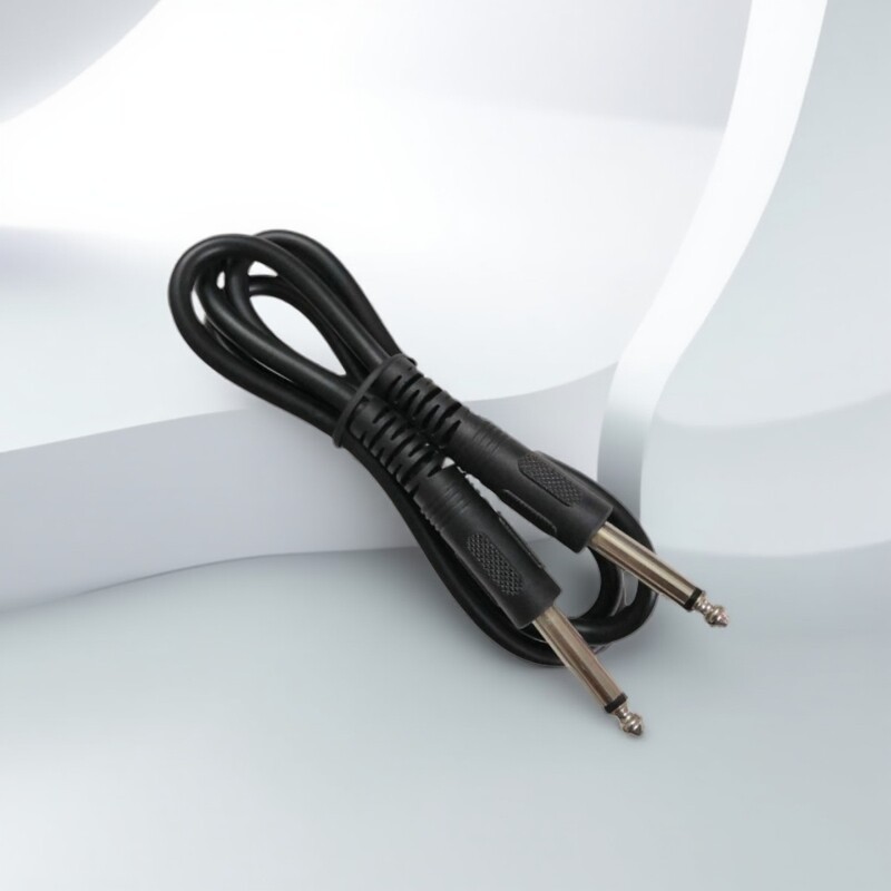 6.5 Dual-Headed Over-Cable Wireless Microphone Connection Power Amplifier Cable Mixer สายสัญญาณเสียง